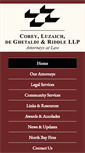 Mobile Screenshot of coreylaw.com